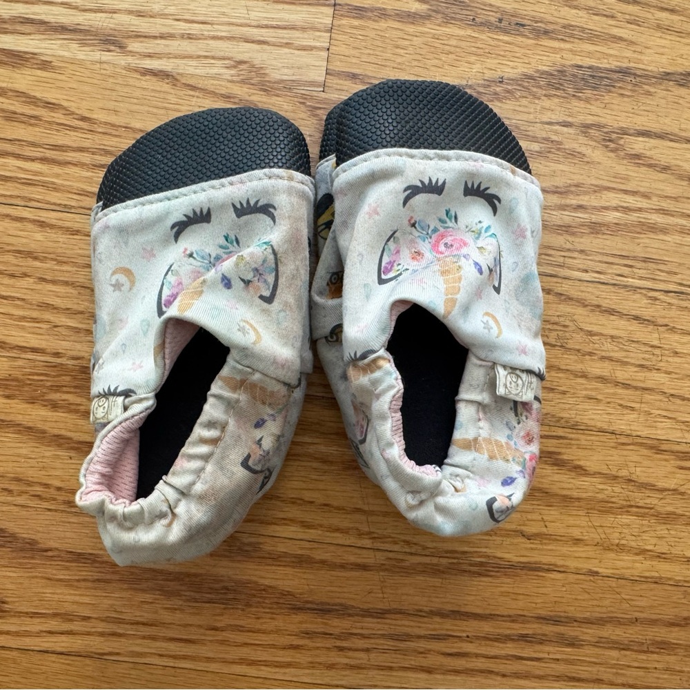 Kids Unicorn Water Print Shoes